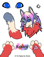 Load image into Gallery viewer, Custom Kemono Reference Sheet