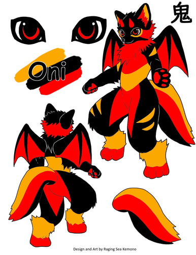鬼 Oni Kemono Fursuit