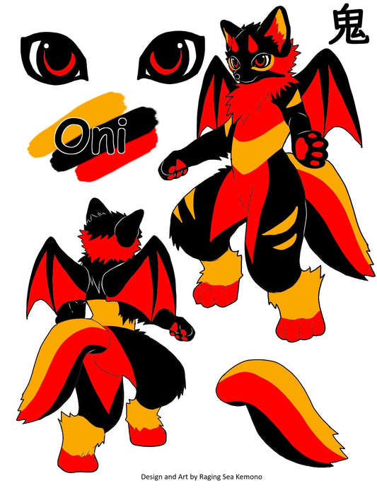 鬼 Oni Kemono Fursuit