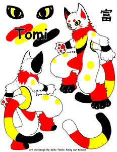 富 Tomi Cat Kemono Fursuit